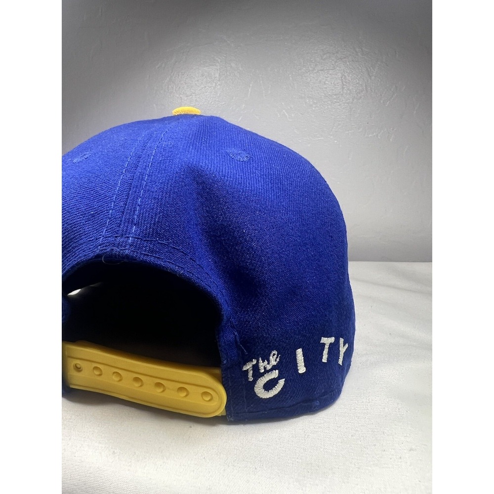 Snap Back Hat Golden State Warriors The City Hardwood Classic New Era 9FIFTY Cap - Picture 9 of 16